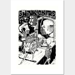 The Shinkickers Tour T-Shirt Posters and Art